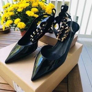 Leticia 55 Burberry kitten heel